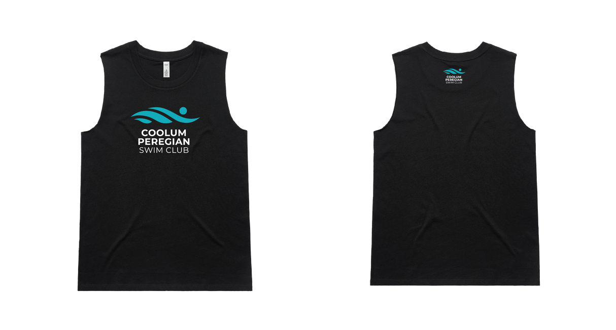 Coolum Peregian Swim Club Cotton Tank - Ladies