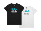 Coolum Peregian Swim Club Cotton Tee - Ladies