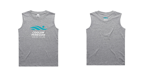 Coolum Peregian Swim Club Cotton Tank - Unisex/Youth