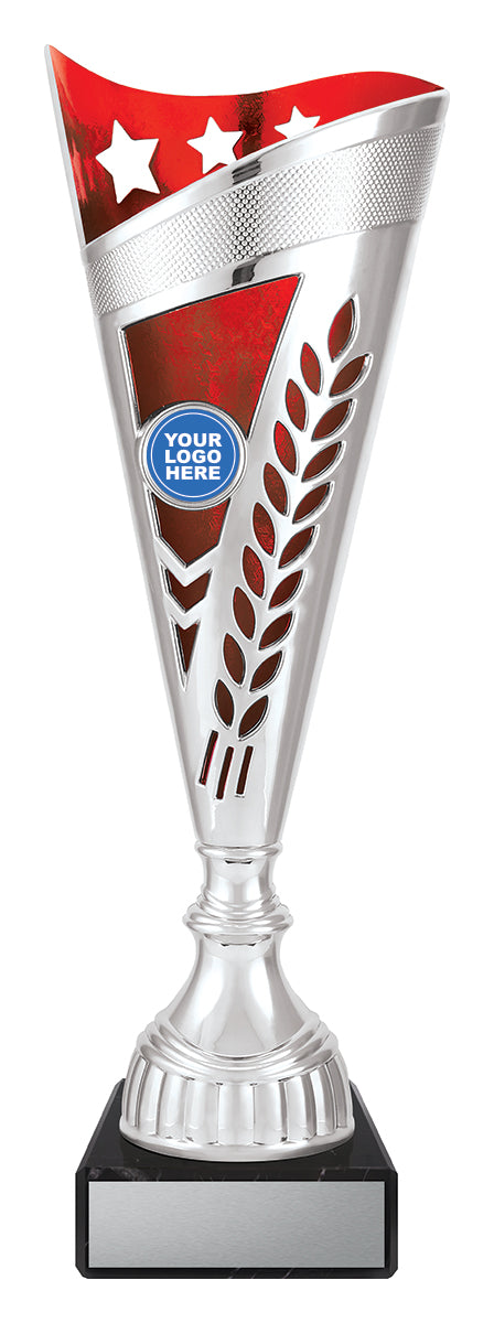 Starsail - Silver / Red  - 330mm