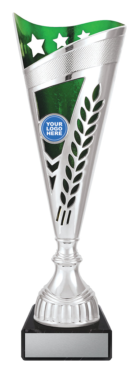 Starsail - Silver / Green  - 330mm