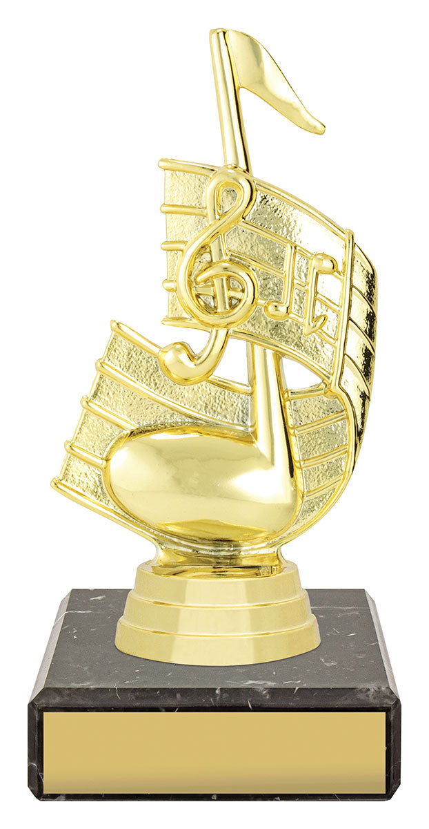 Music Note - Marble - 130mm