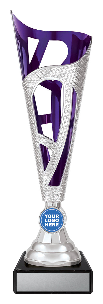 Dragon - Silver & Purple - 350mm