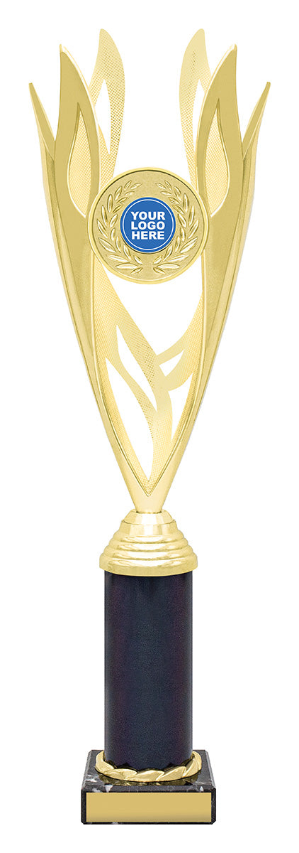 Lantern - Gold / Black - 385mm