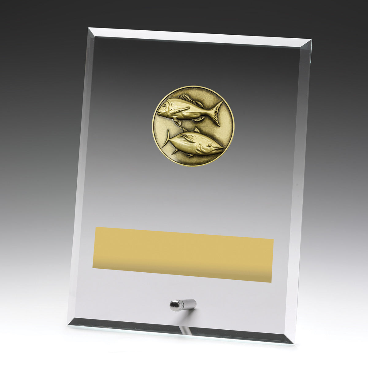 Glass Plaques - Fishing - 200mm