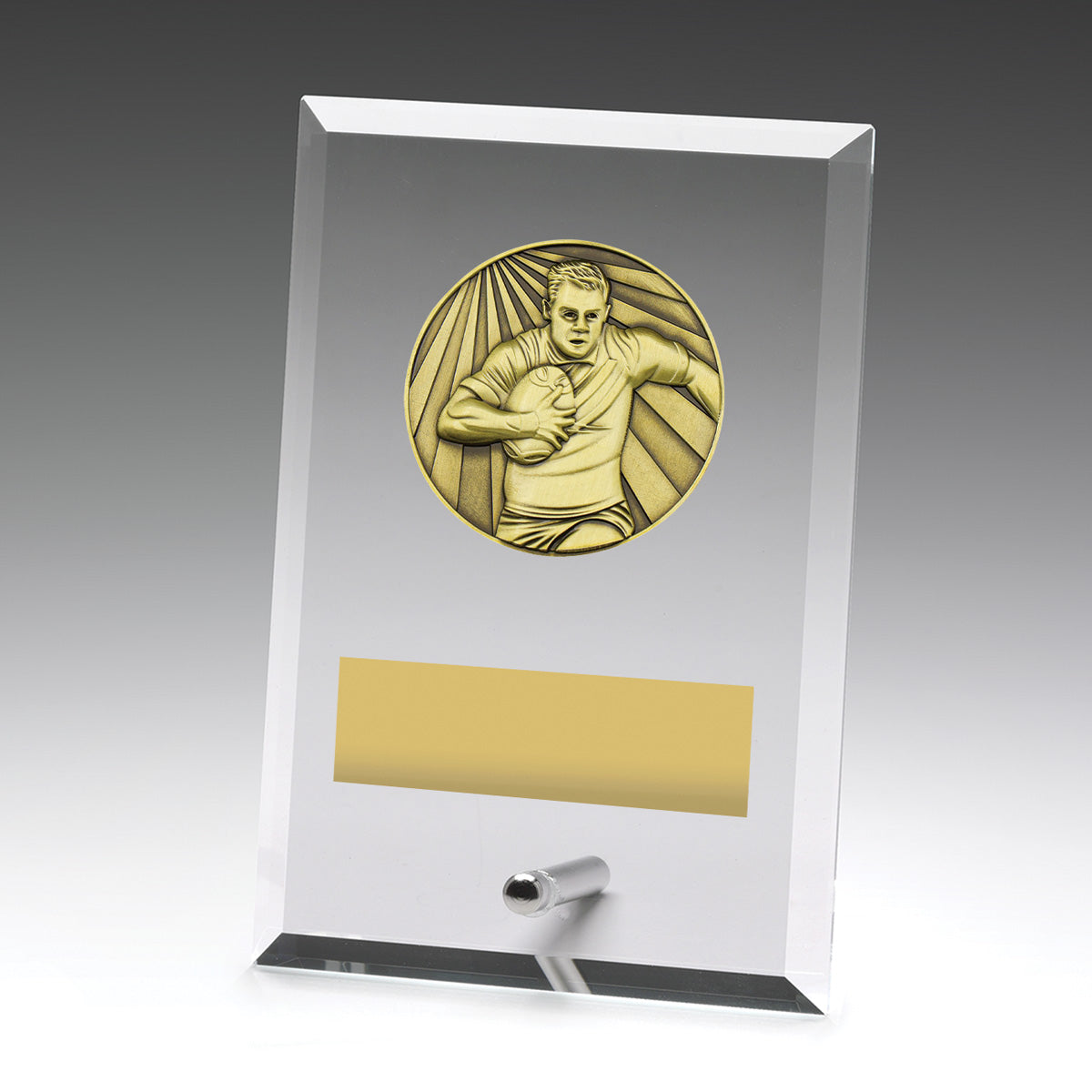 Glass Plaques - Male - 150mm
