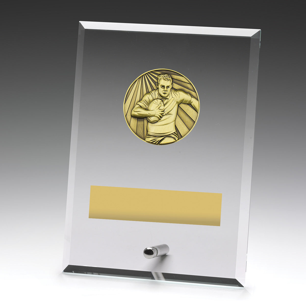 Glass Plaques - Male - 175mm