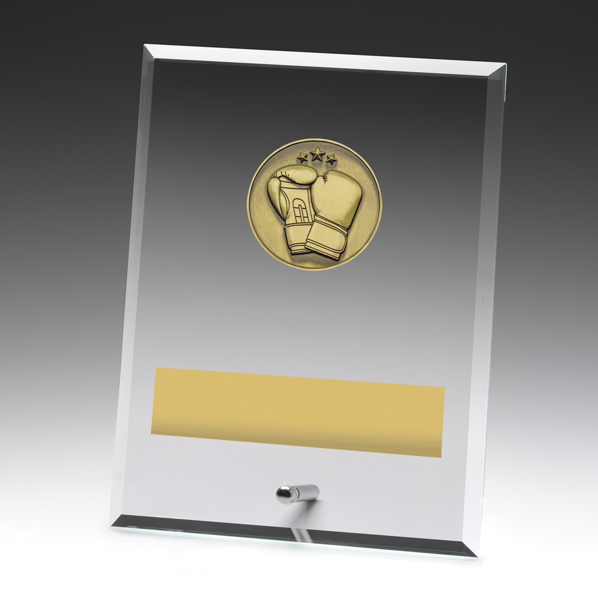 Glass Plaques - Boxing - 200mm