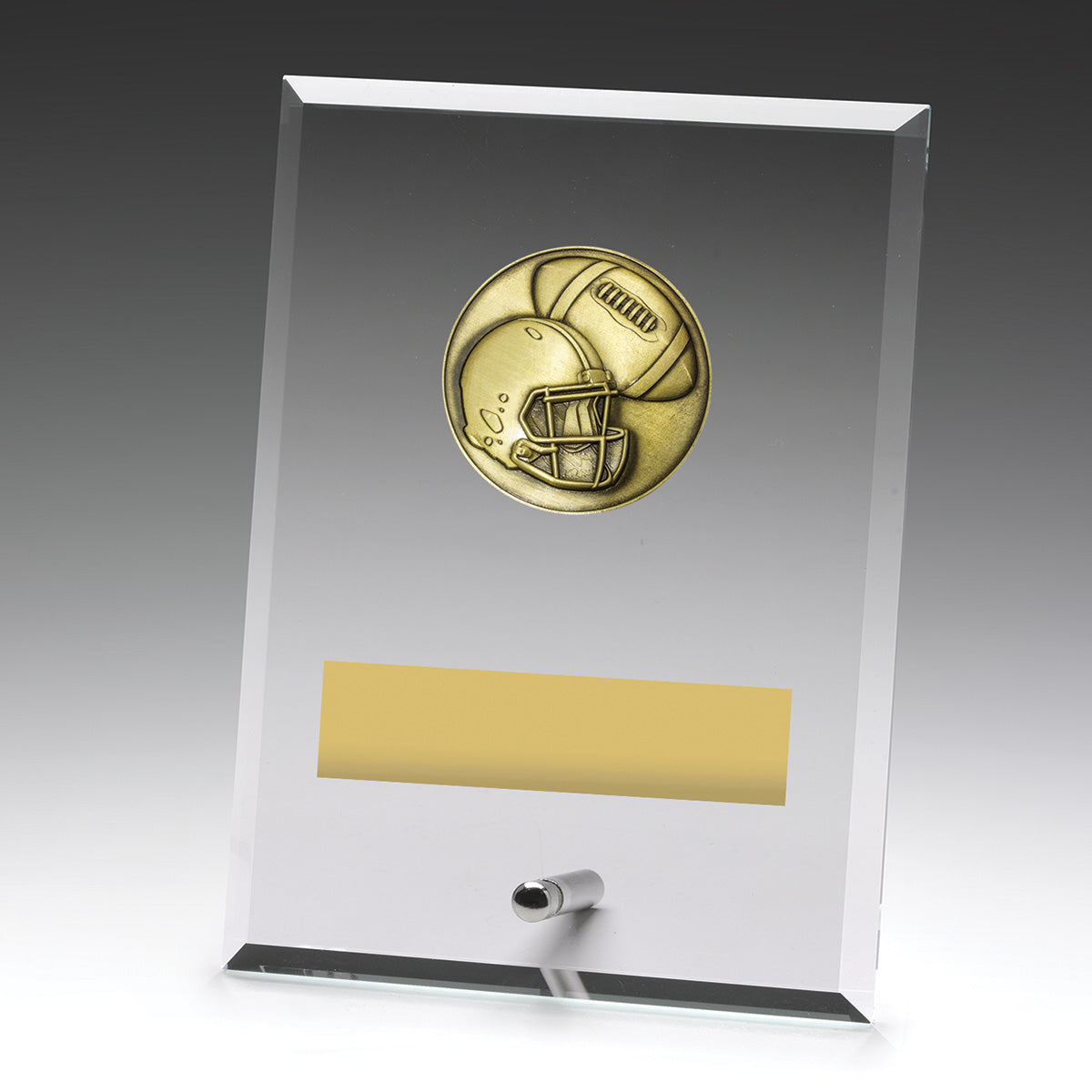 Glass Plaques - American Football - 175mm