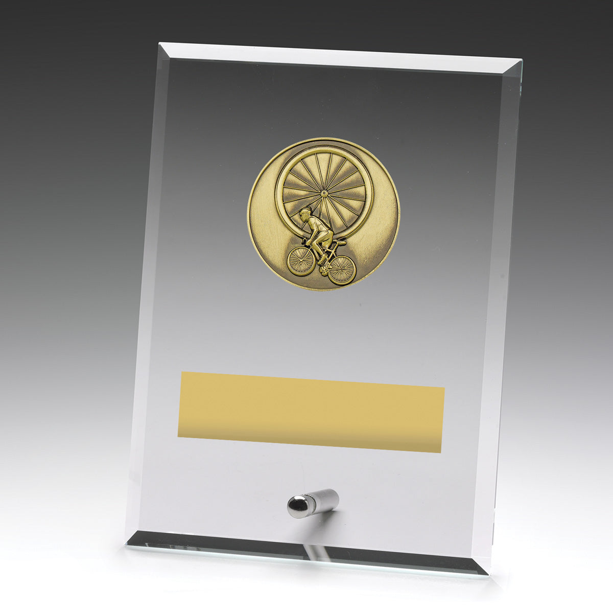 Glass Plaques - Cycling - 175mm