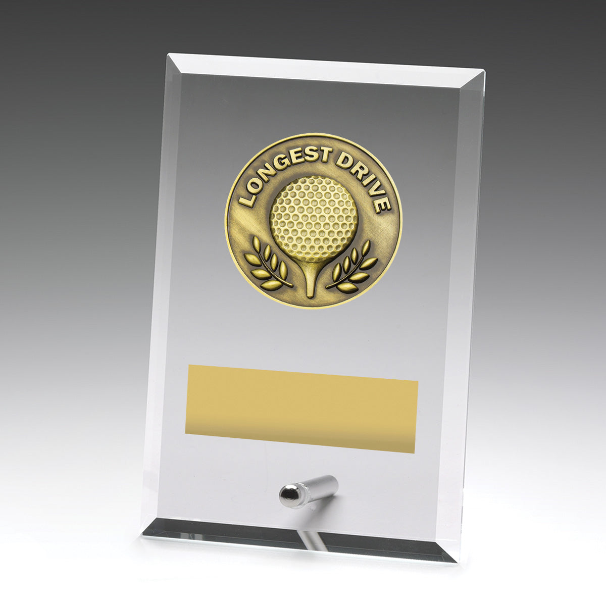 Glass Plaques - Longest Drive - 150mm