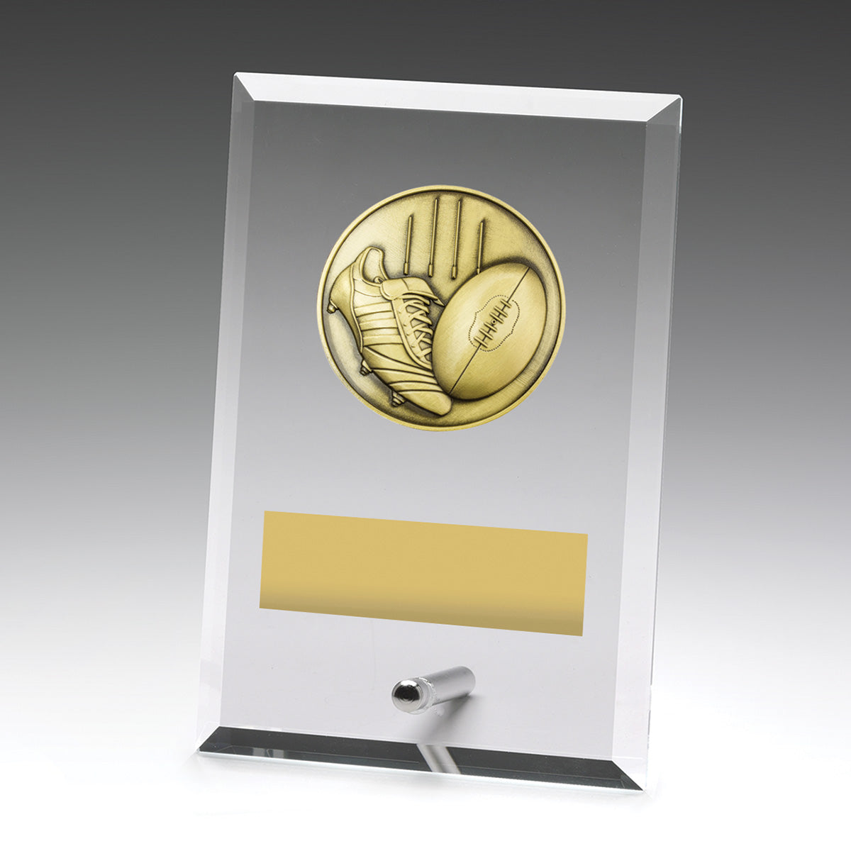 Glass Plaques - Aussie Rules - 150mm