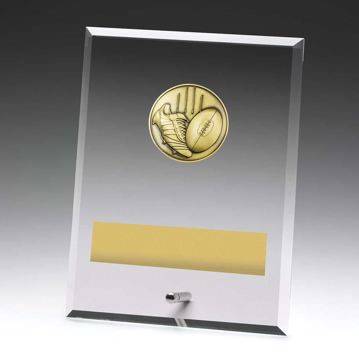 Glass Plaques - Aussie Rules - 200mm