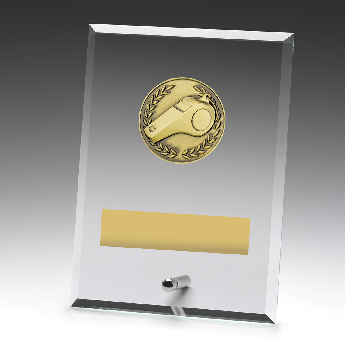 Glass Plaques - Whistle - 175mm