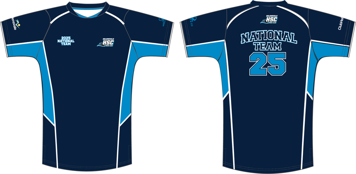 Helensvale Swim Club - National Team Tee