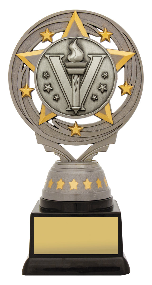 Silver Achievement Torch - 165mm