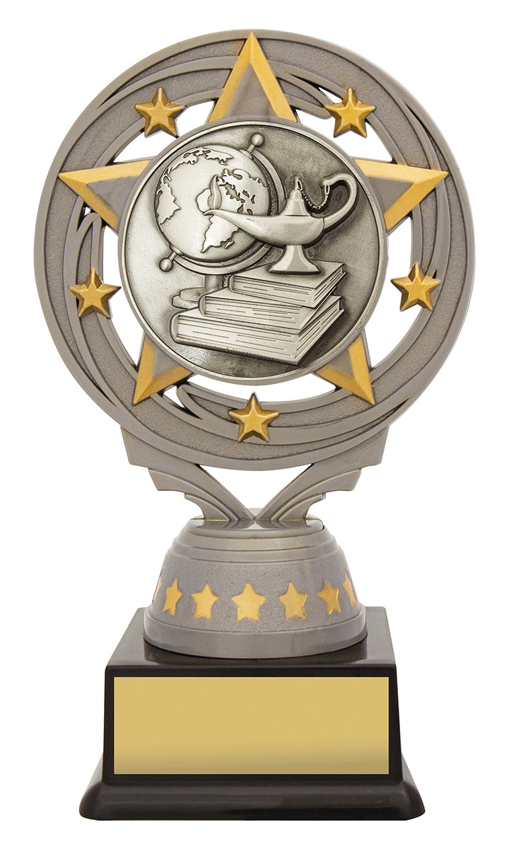 Silver Academic Torch - 150mm