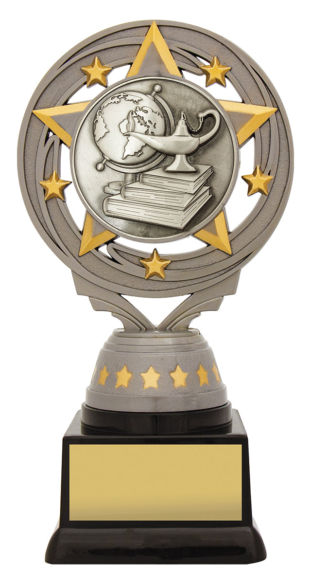Silver Academic Torch - 165mm