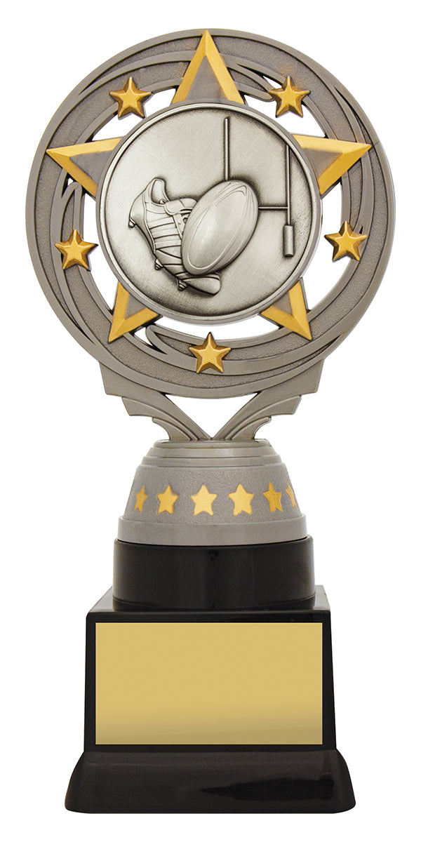 Silver Rugby Torch - 180mm