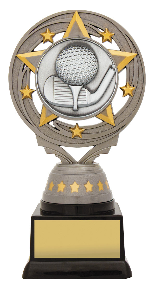 Silver Golf Torch - 165mm