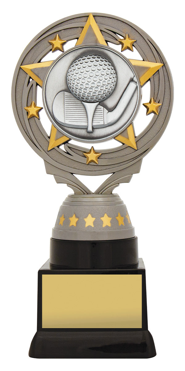 Silver Golf Torch - 180mm