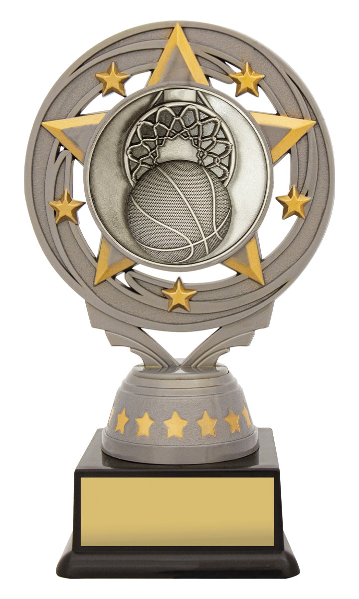 Silver Basketball Torch - 150mm