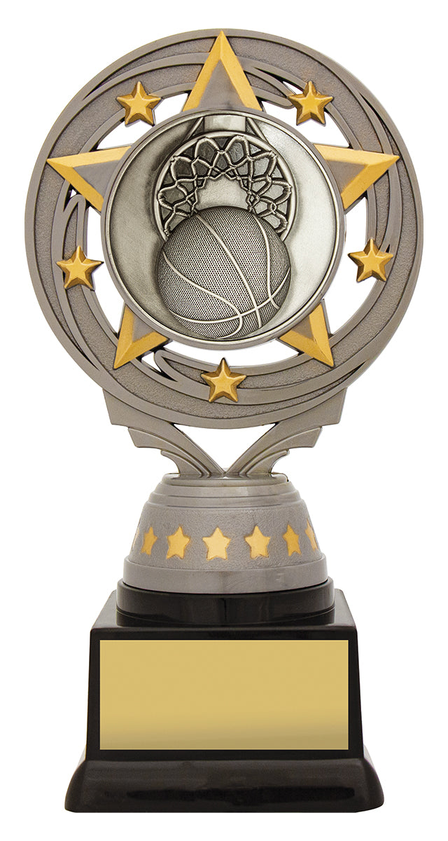 Silver Basketball Torch - 165mm