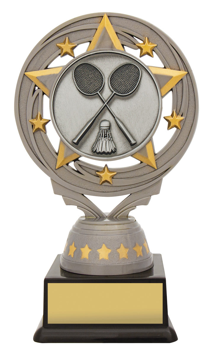 Silver Badminton Torch - 150mm