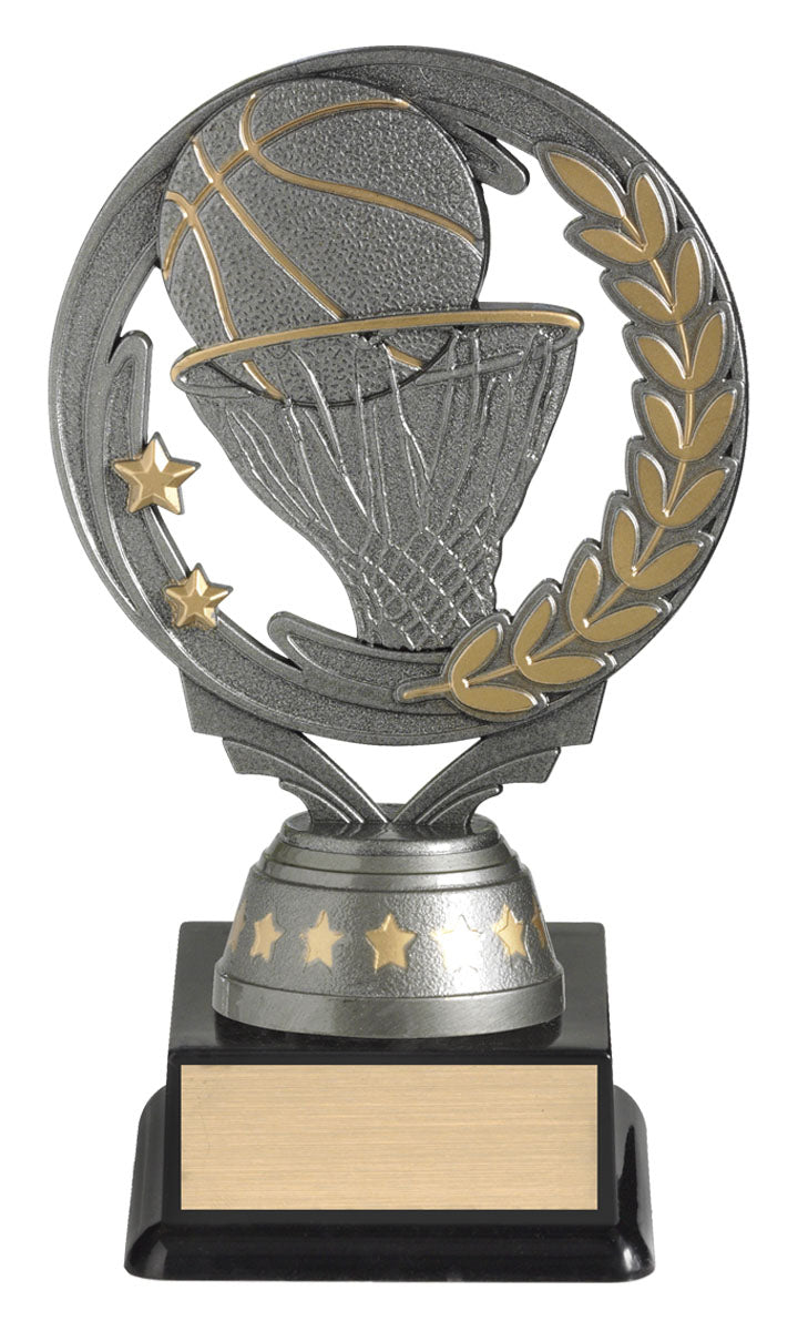 Silver Basketball Torch - 150mm