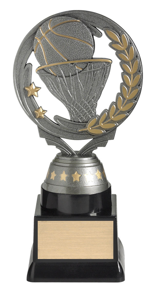 Silver Basketball Torch - 180mm