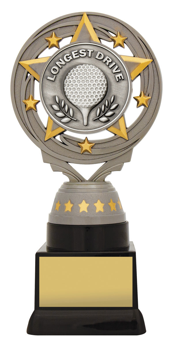 Silver Longest Drive Torch - 180mm