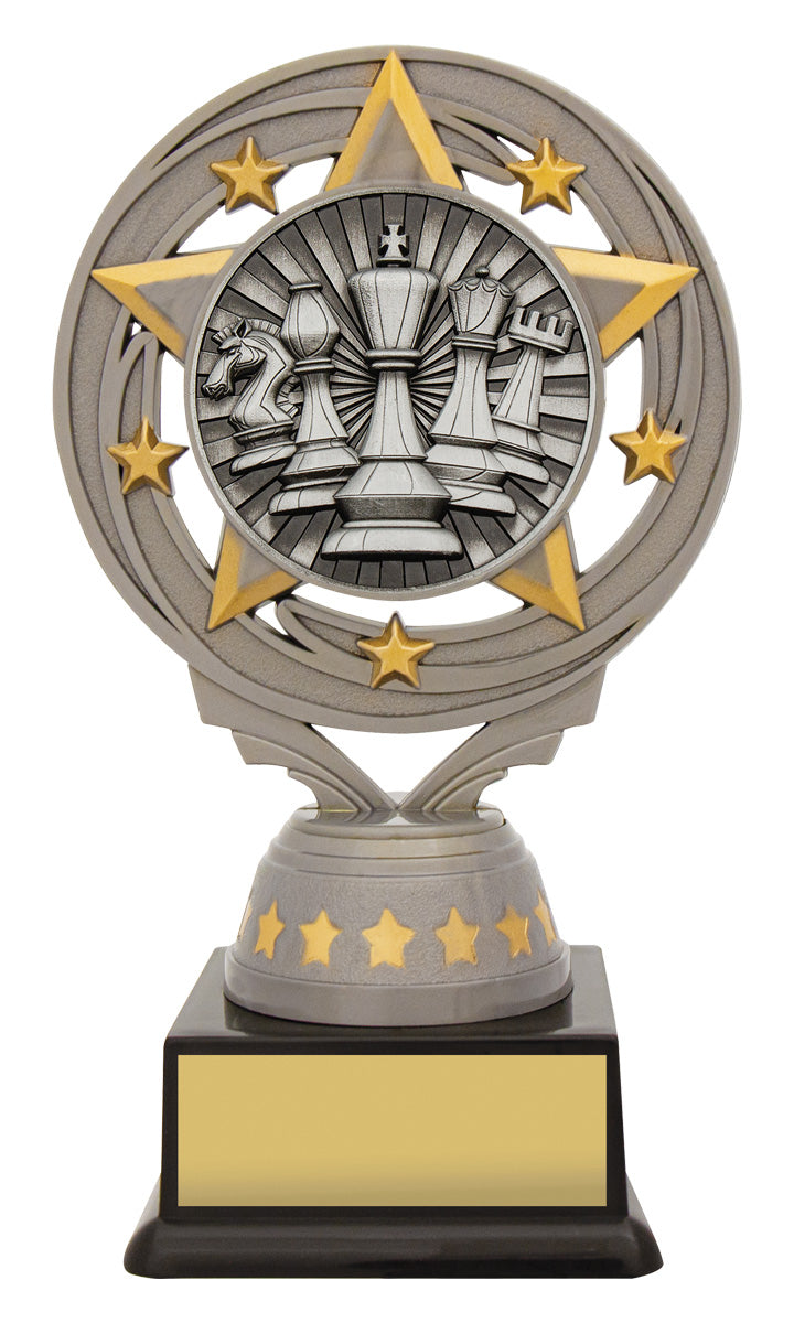 Silver Chess Torch - 150mm