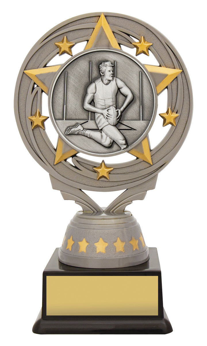 Silver Male Footy Torch - 150mm