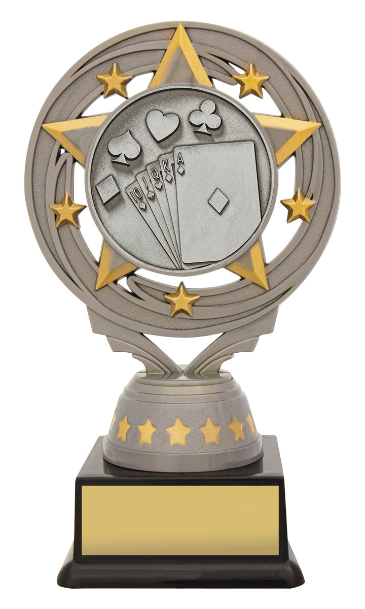 Silver Cards Torch - 150mm