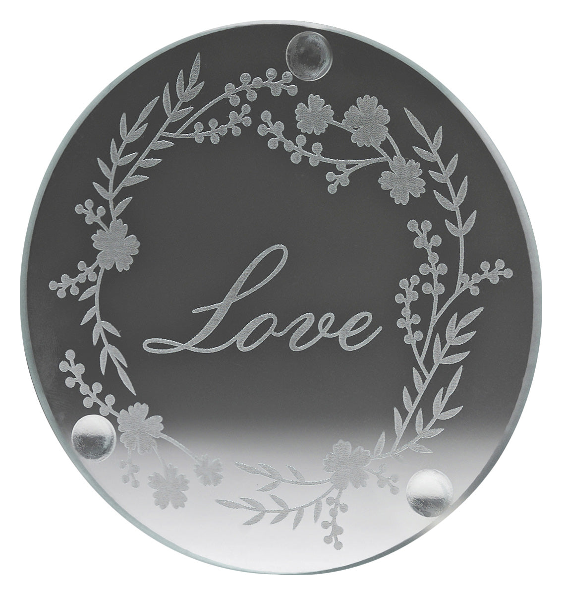 Glass Coaster - Circle - 100mm