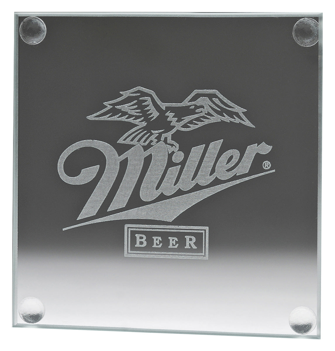 Glass Coaster - Square - 100mm