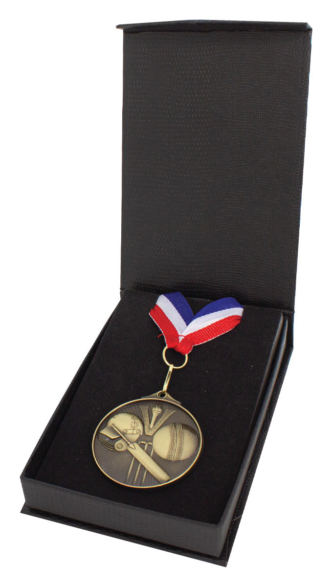 Flip-Top Box - Ribbon & Medal - 145mm