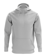 Miklin & Co custom premium fleece hoodie with embroidered team logo, available in custom dyed colours for clubs and schools
