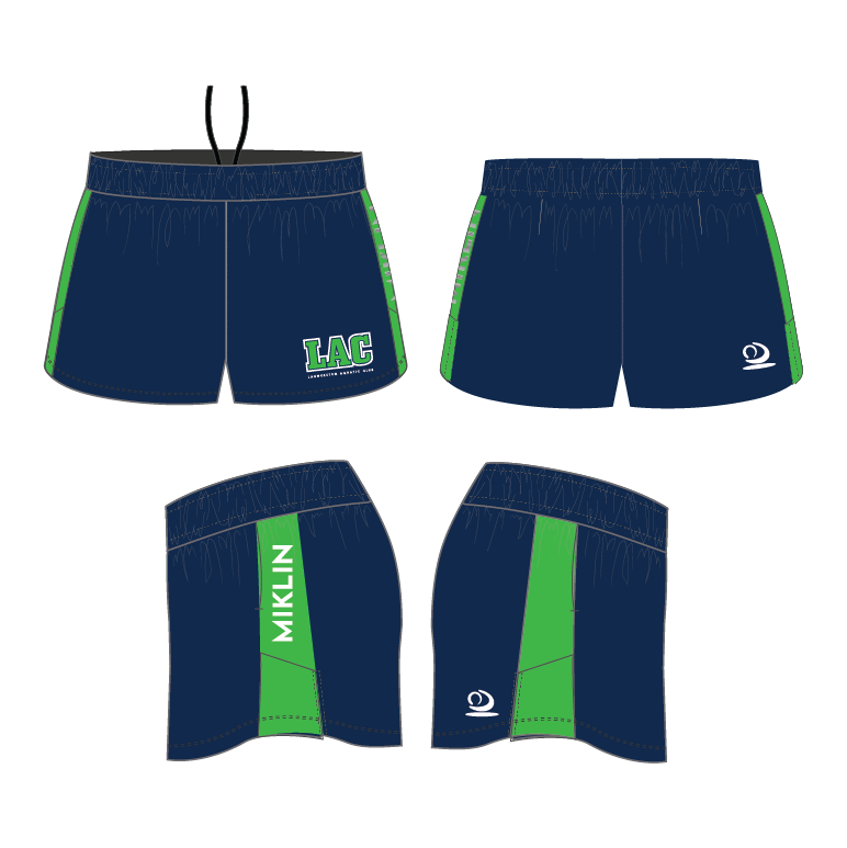 LAC Swim Club Shorts - Ladies Style