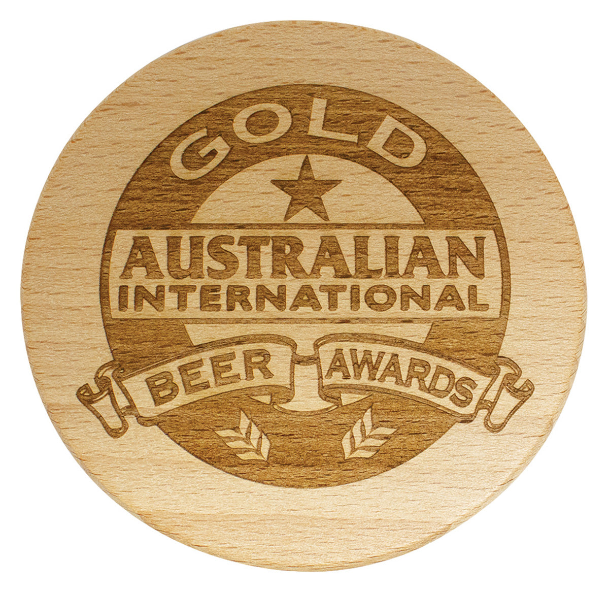 Timber Coaster - Circle - 90mm