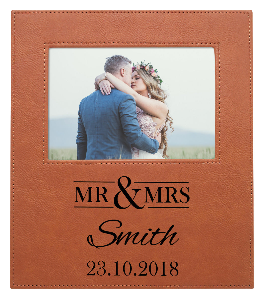 Leatherette Photo Frame - 250mm