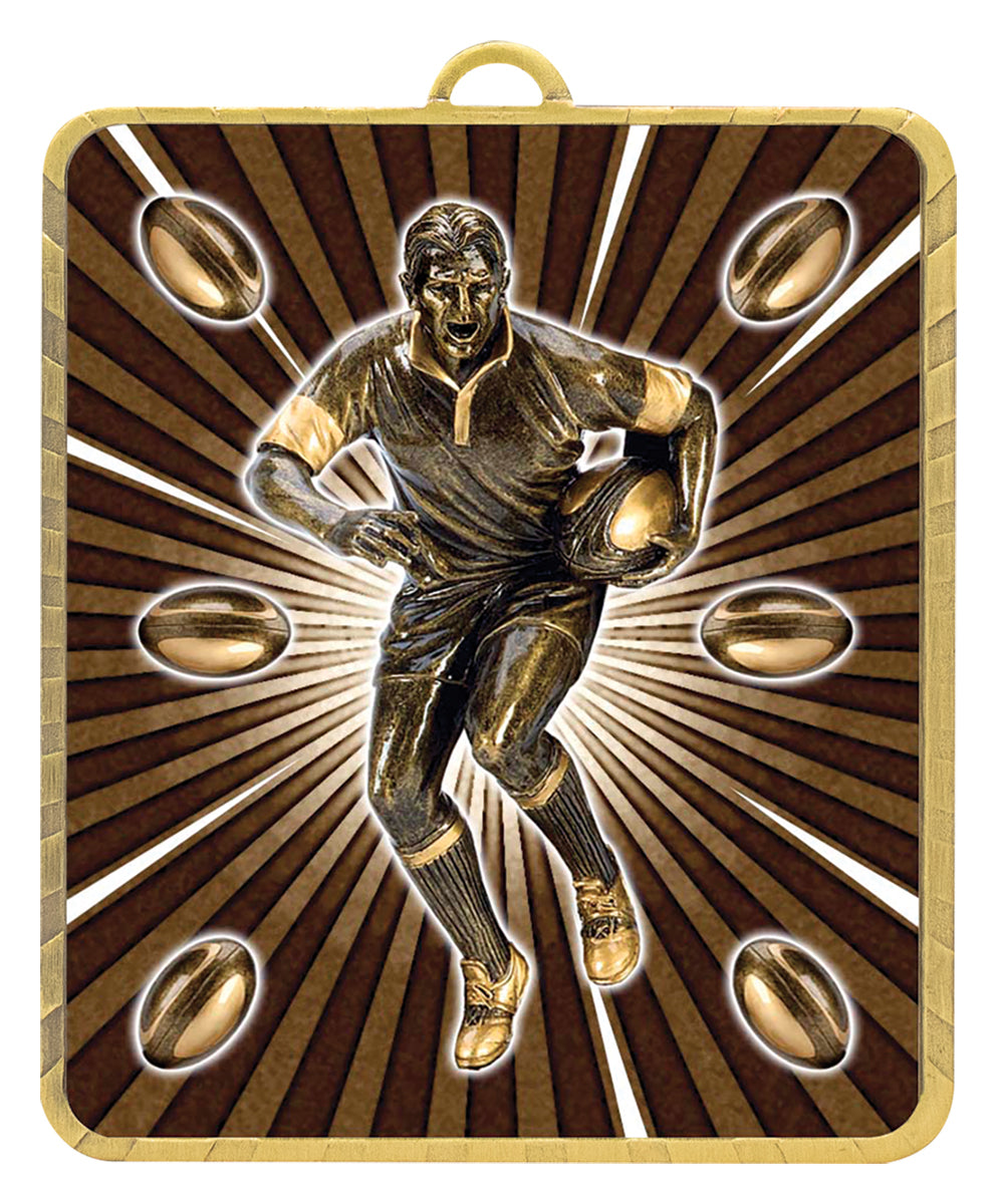 Gold Lynx Medal - Rugby Male - Gold