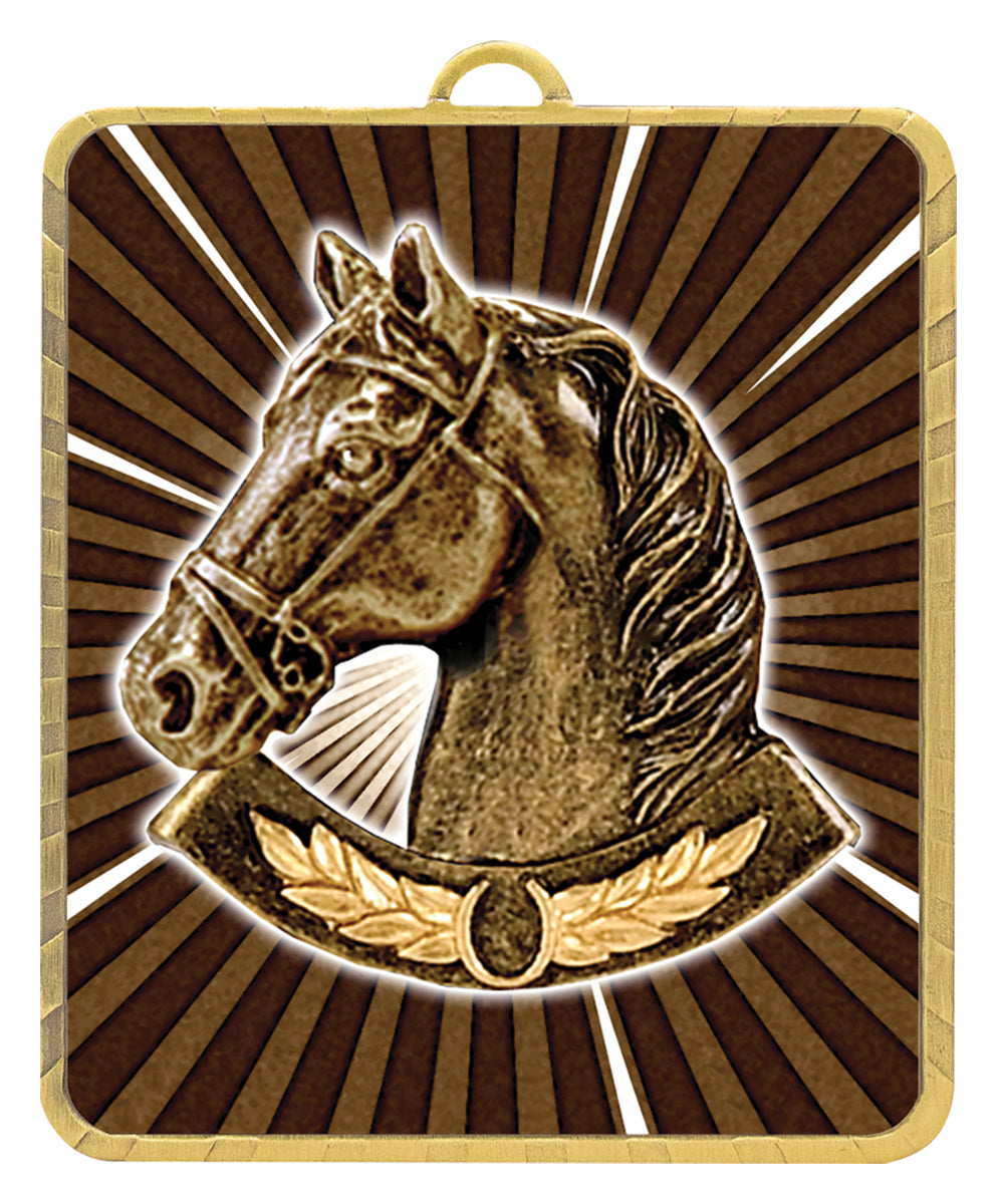 Gold Lynx Medal - Horse - Gold