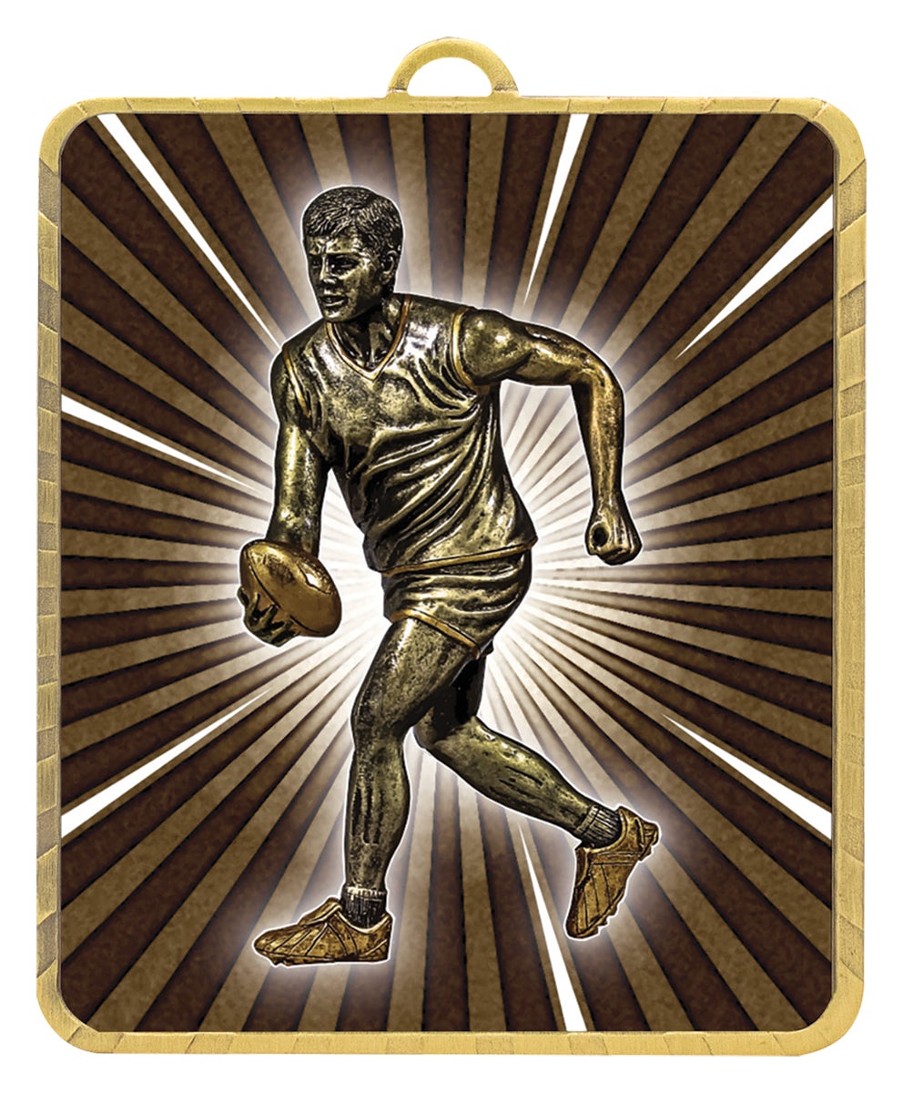 Gold Lynx Medal - Aussie Rules Male - Gold