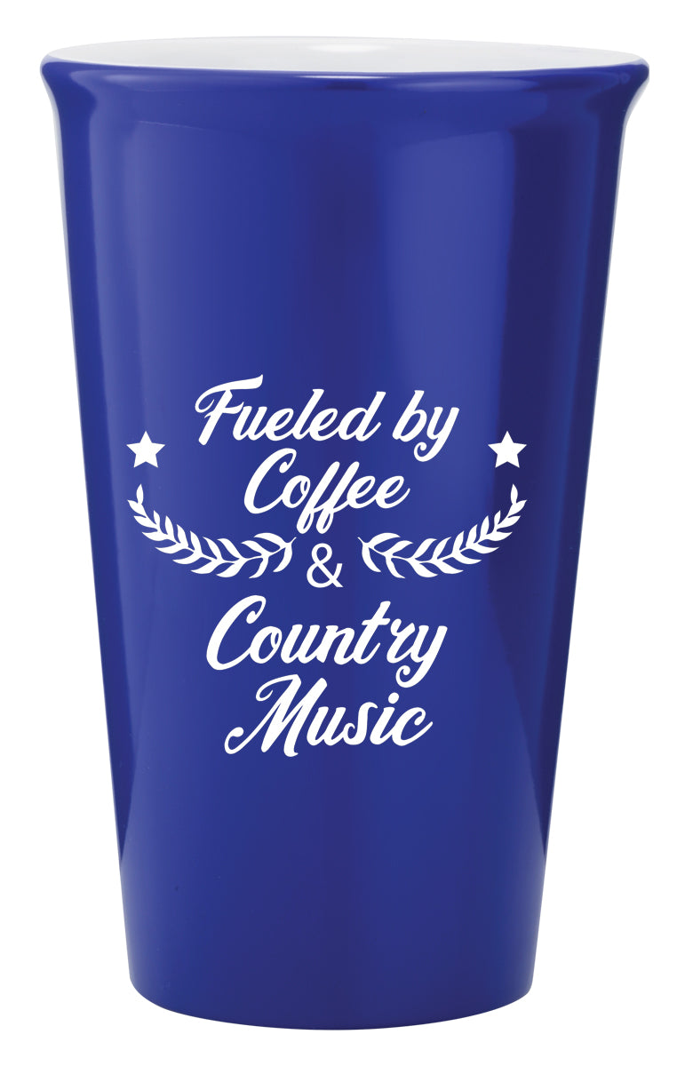 Blue Latte Mug - 415ml