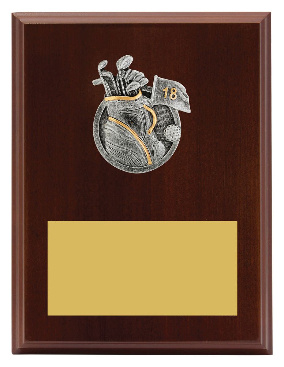 Peak Plaque Golf - 200mm