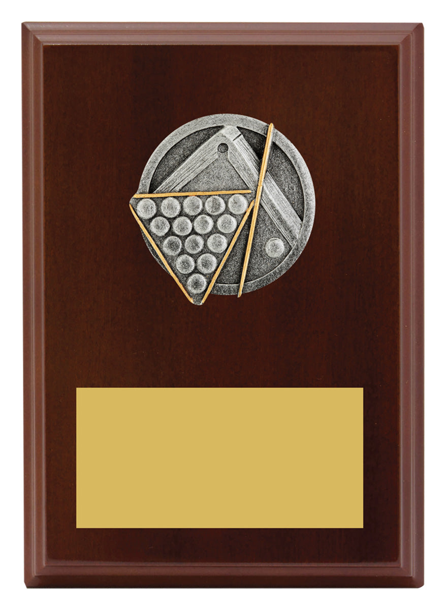 Peak Plaque Pool / Snooker - 175mm