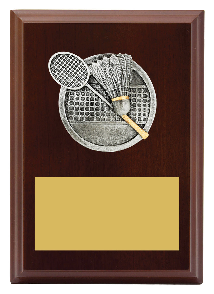 Peak Plaque Badminton - 150mm