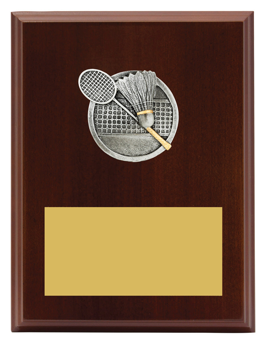Peak Plaque Badminton - 200mm