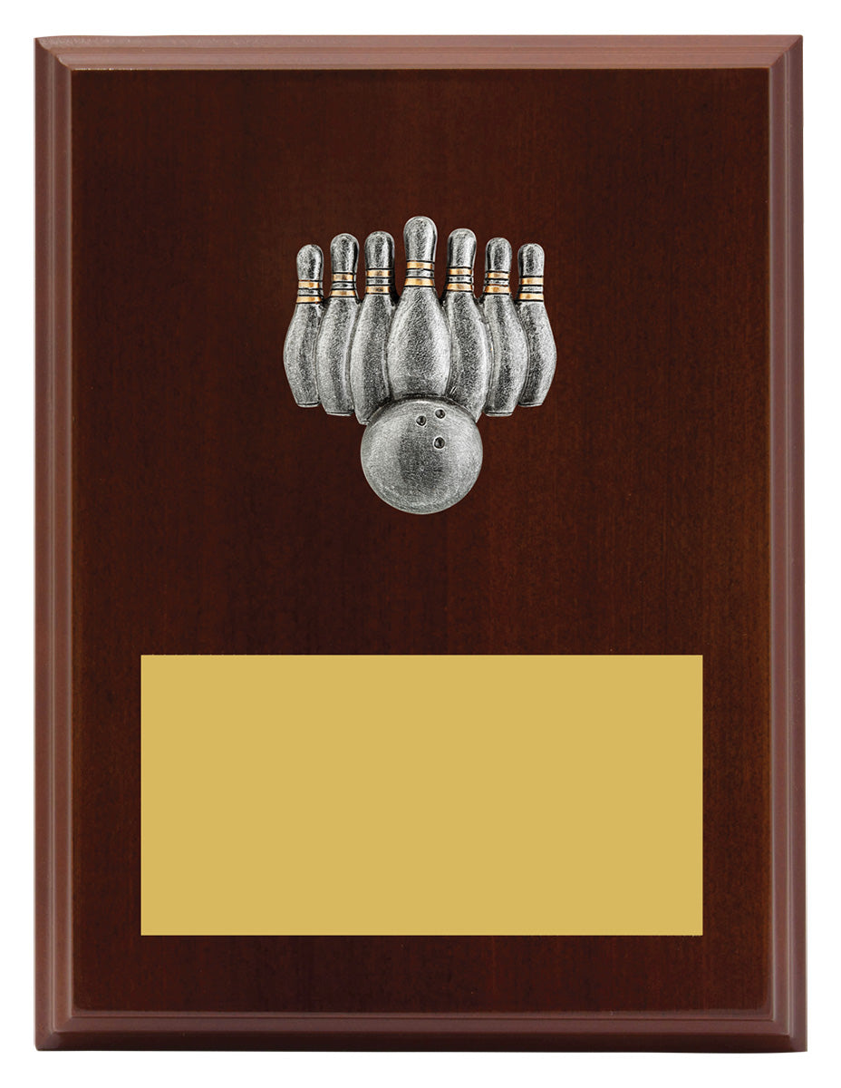 Peak Plaque Tenpin - 200mm